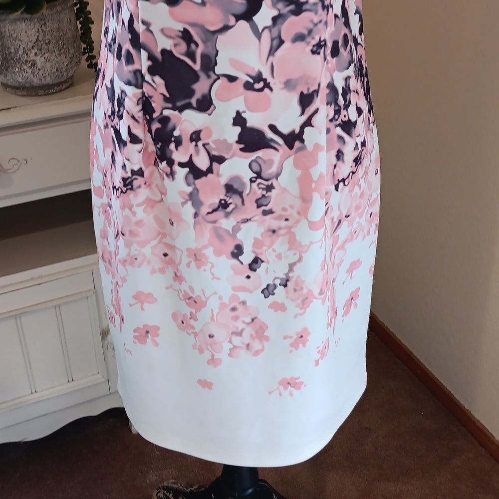 Romwe Sheath Bodycon Floral Dress. Datenight. - Picture 4 of 12